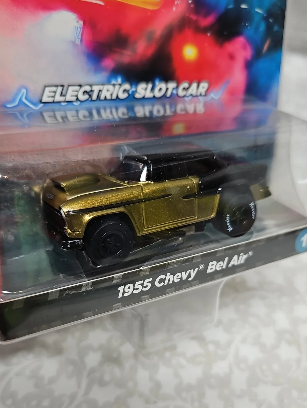 1955 Chevy Bel Air Xtraction Slot Car Version A & B BlackTop Bruisers
